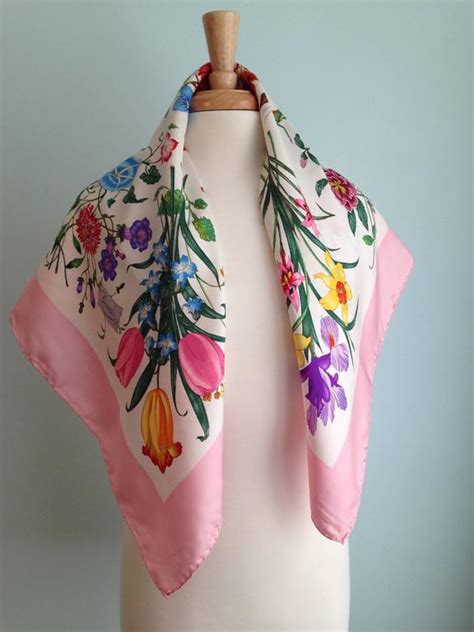 pink and green gucci scarf|gucci flora scarf princess grace.